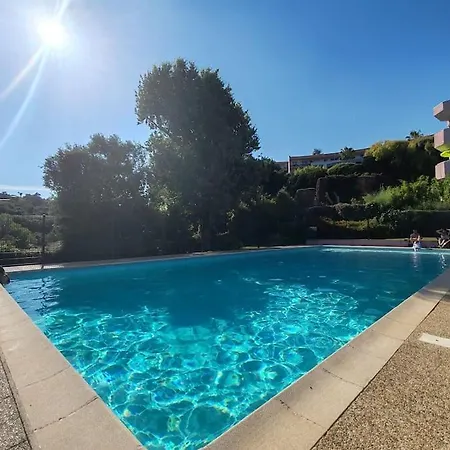 Baie D'azur Vue Piscine Parking Apartment